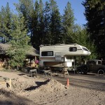 Bruce and Darcy Hover's front yard near Clinton. The excavation in the foreground will be Bruce's shop one day.