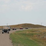 Three Corvettes zipped by us on a long hill. This was hard driving. We kept moving to the shoulder to let people pass on the long hills. A strong head wind didn't help.