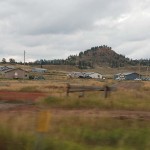 The government supplied houses of the Cheyenne Indian Reservation are the same as the houses at the reservation near Turtle Lake WI.
