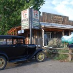 Our motel in Broadus, MT