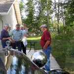 Good-byes at Denny and Barb's